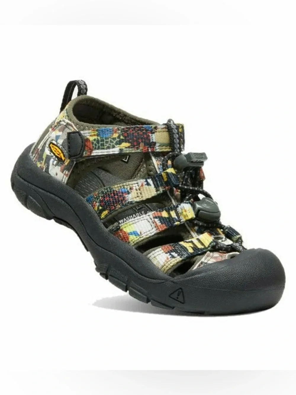 KEEN Kids Newport H2 Washable Sandal Little Kid size 1 in Animals Print
